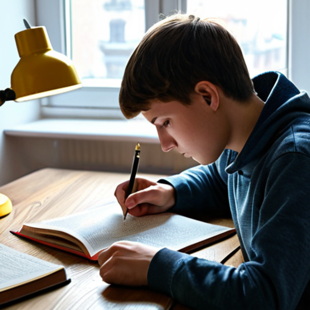공인중개사 시험 성공을 위한 최신 기법 공유 - Time Management**
A focused student, fully clothed in modest casual wear, studying diligently at a ...