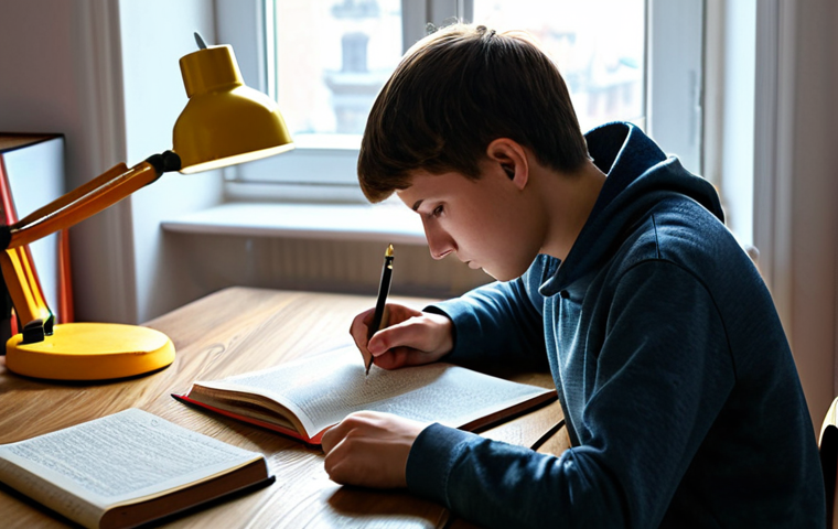 공인중개사 시험 성공을 위한 최신 기법 공유 - Time Management**

A focused student, fully clothed in modest casual wear, studying diligently at a ...