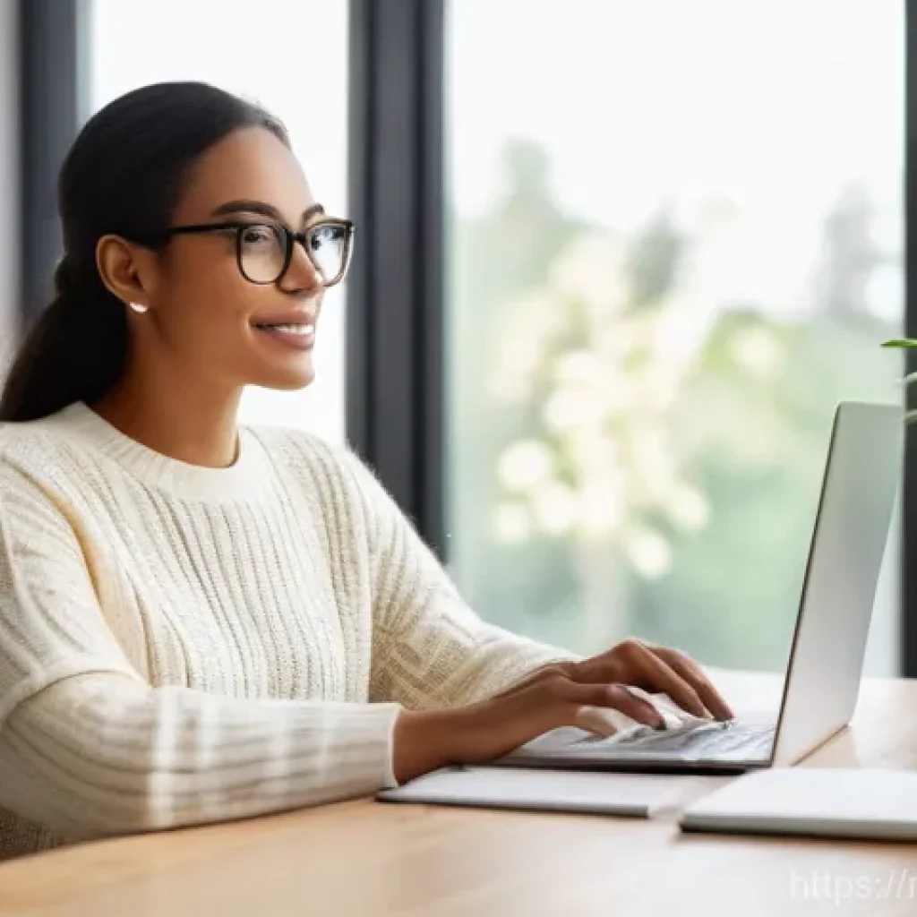 공인중개사 시험 대비 동영상 학습 자료 활용 - **Prompt: Empowered Online Learning for a Real Estate Professional**
"A sophisticated, focused f...