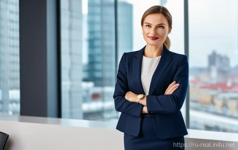 공인중개사 시험일 체크 방법 - **A Trustworthy Russian Real Estate Agent Guiding Clients**
    A clear, brightly lit image of a mal...