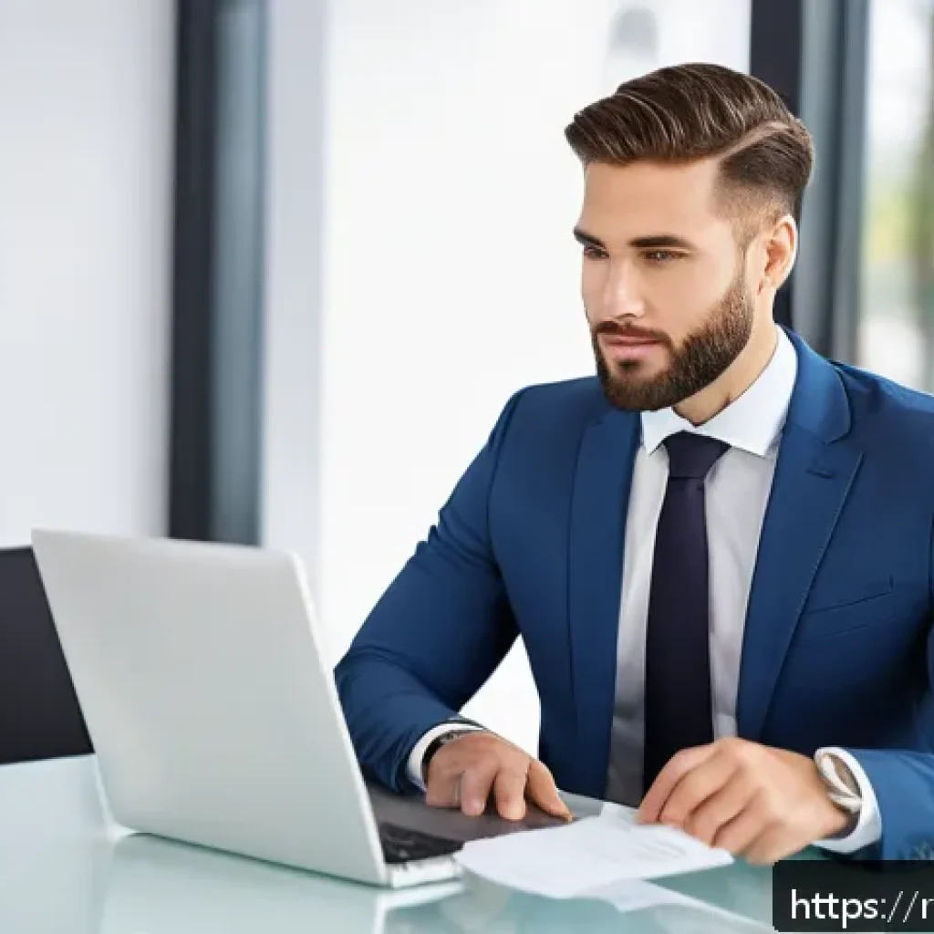 공인중개사 자격증의 실질적 가치 평가 - A professional real estate agent in a modern office setting, dressed in formal business attire with ...